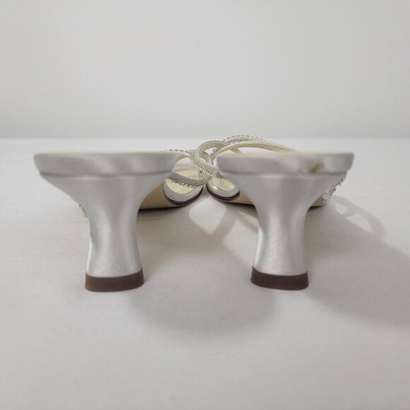 Michaelangelo Michael Angelo Heels shoes Heel MARLY Women's Size 8.5 sequins - Picture 6 of 10